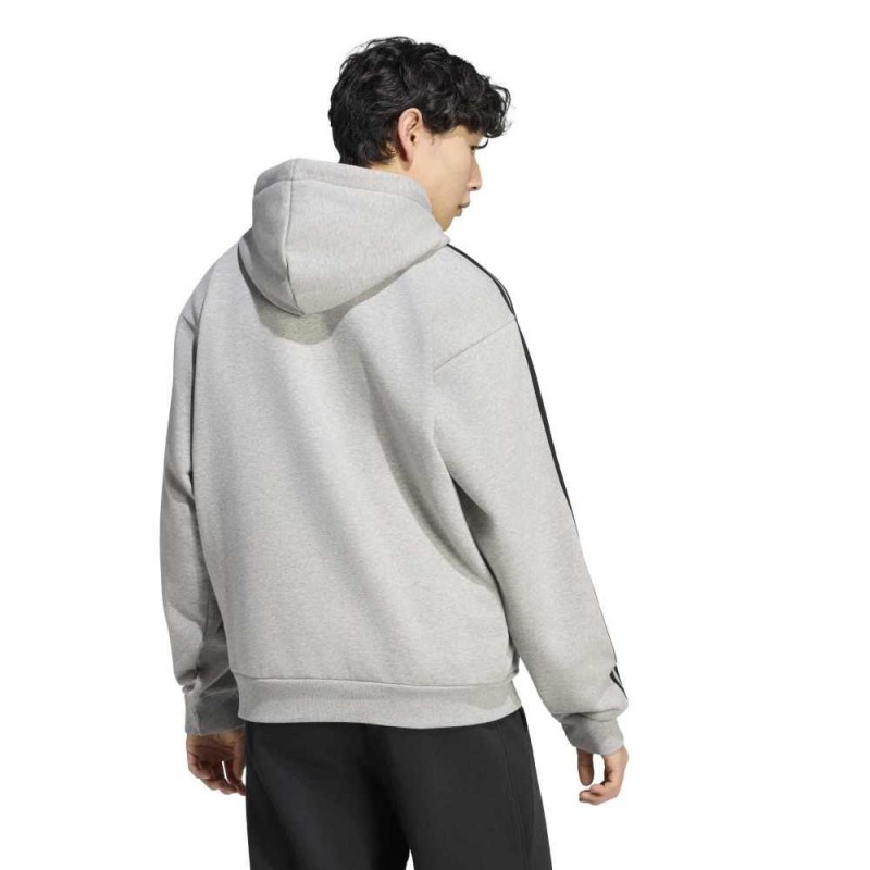 Adidas Essentials 3-Stripes Fleece Hoodie (KY4166)