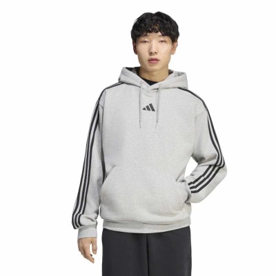 Adidas Essentials 3-Stripes Fleece Hoodie (KY4166)