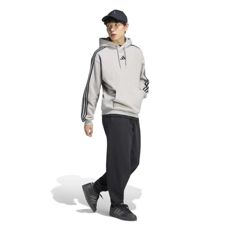 Adidas Essentials 3-Stripes Fleece Hoodie (KY4166)