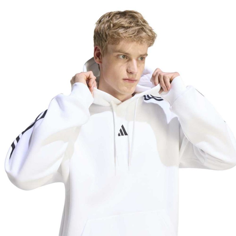 Adidas Essentials 3-Stripes Fleece Hoodie (KY4171)