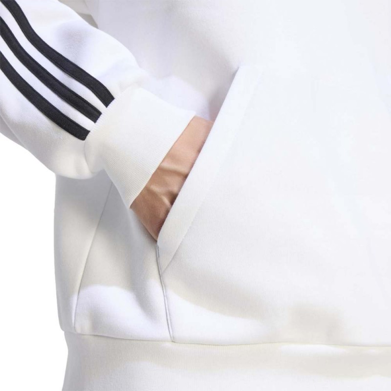 Adidas Essentials 3-Stripes Fleece Hoodie (KY4171)