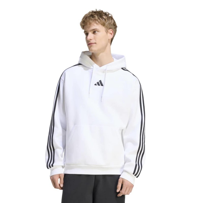 Adidas Essentials 3-Stripes Fleece Hoodie (KY4171)