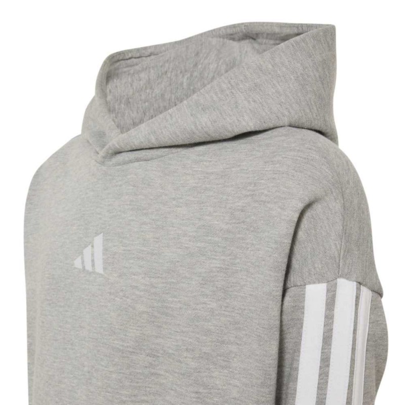 Adidas BOYS 3 STRIPES ESSENTIALS FLEECE TRACKSUIT (KY5497)