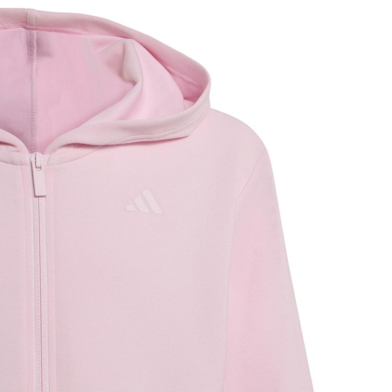 Adidas GIRLS FULL ZIP HOODIE (KY6015)