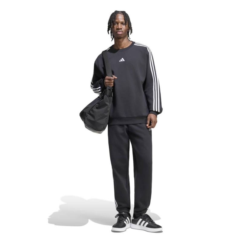 Adidas Essentials 3-Stripes Fleece Tapered Cuffed Pants (KY6526)