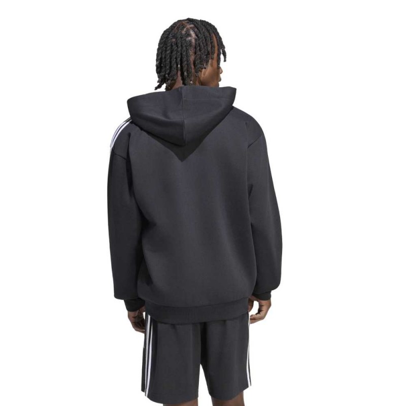 Adidas Essentials 3-Stripes Fleece Full-Zip Hoodie (KY6559)