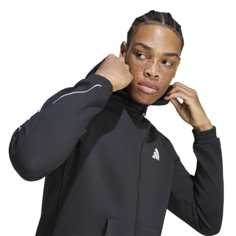Adidas Stadium Small Logo Full-Zip Hoodie (KY6976)