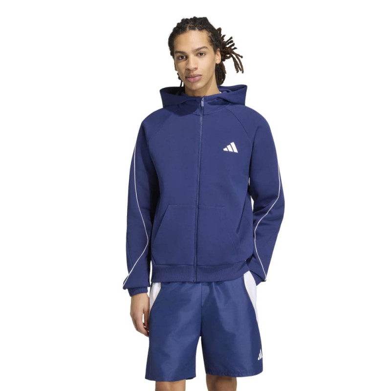 Adidas Stadium Small Logo Full-Zip Hoodie (KY6979)
