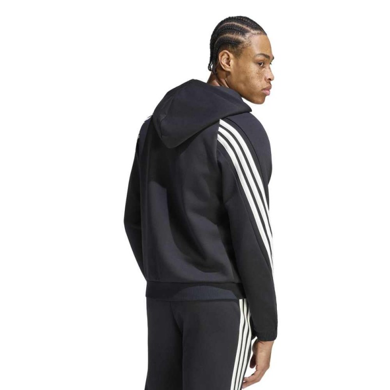 Adidas Stadium 3-Stripes Full-Zip Hoodie (KY6990)