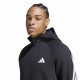 Adidas Stadium 3-Stripes Full-Zip Hoodie (KY6990)