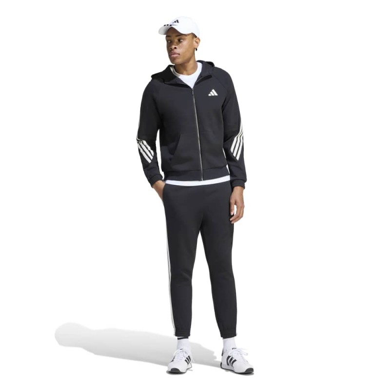 Adidas Stadium 3-Stripes Full-Zip Hoodie (KY6990)