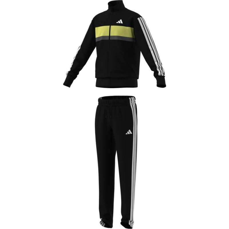 Adidas SEASONAL ESSENTIALS TIBERIO 3 STRIPES TRICOT TRACKSUIT (KZ0107)