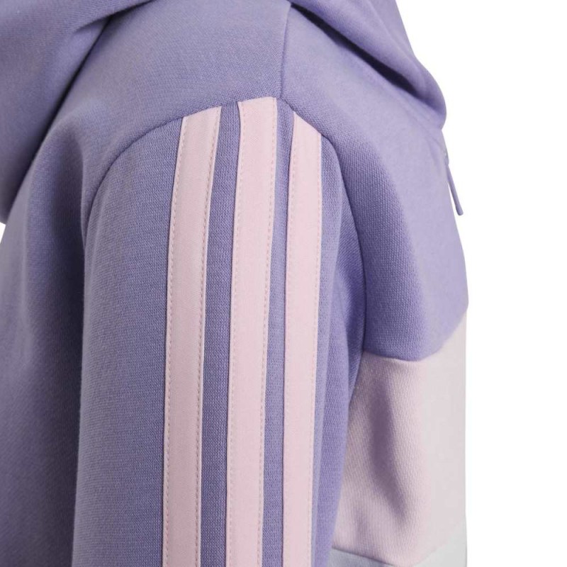 Adidas SEASONAL ESSENTIALS TIBERIO 3 STRIPES FLEECE TRACKSUIT (KZ0127)