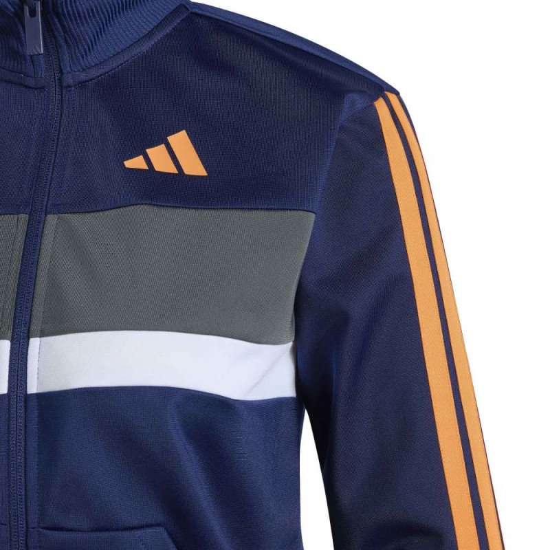 Adidas SEASONAL ESSENTIALS TIBERIO 3 STRIPES TRICOT TRACKSUIT (KZ0148)
