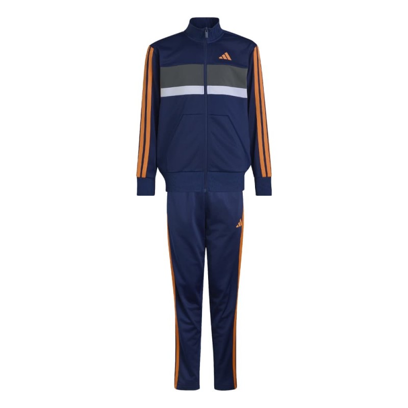 Adidas SEASONAL ESSENTIALS TIBERIO 3 STRIPES TRICOT TRACKSUIT (KZ0148)