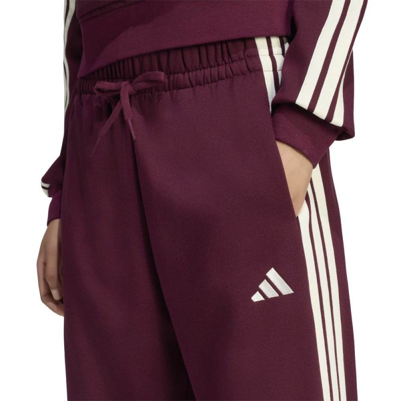 Adidas ESSENTIALS 3-STRIPES FLEECE LOOSE PANTS (KZ2081)