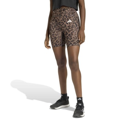 Adidas Optime Essentials Workout Leopard Short Leggings (KZ2519)
