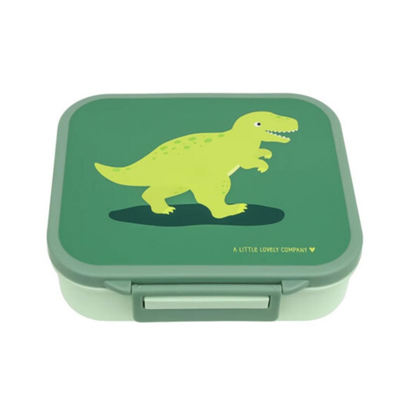 A little lovely company: Δοχείο φαγητού Bento με χωρίσματα- 900ml - Dinosaur (LBDIGR62)