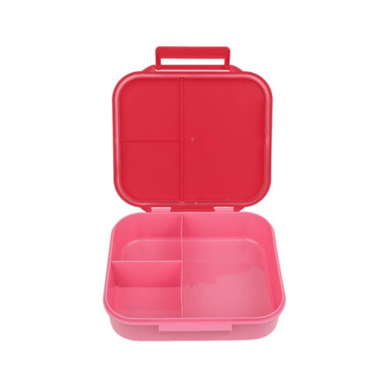 A little lovely company: Δοχείο φαγητού Bento με χωρίσματα- 900ml - Happy Cherries (LBHCPI61)