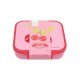 A little lovely company: Δοχείο φαγητού Bento με χωρίσματα- 900ml - Happy Cherries (LBHCPI61)