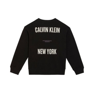 Calvin Klein BACK PRINT CN SWEATSHIRT (LVCKFJB34B BEH)