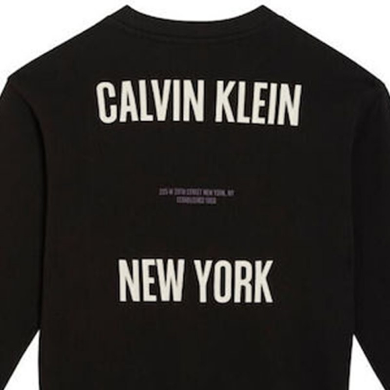 Calvin Klein BACK PRINT CN SWEATSHIRT (LVCKFJB34B BEH) Calvin Klein BACK PRINT CN SWEATSHIRT (LVCKFJB34B BEH)