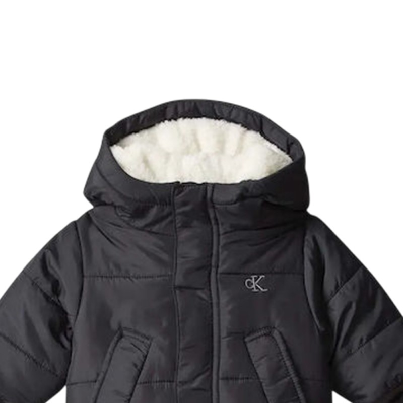 Calvin Klein SHERPA LINED BABY PUFFER (LVCKFJD04N BEH)