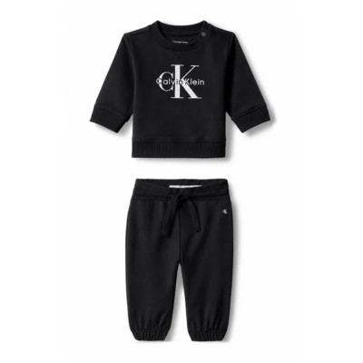 Calvin Klein MONOLOGO CN SWEATSHIRT SET (LVCKFJI13N BEH)