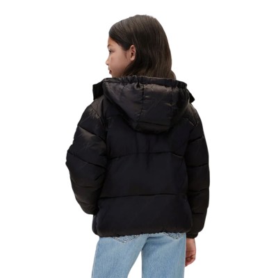 Calvin Klein LOGO JACQUARD AOP PUFFER JK (LVCKFJM10G 0GK)