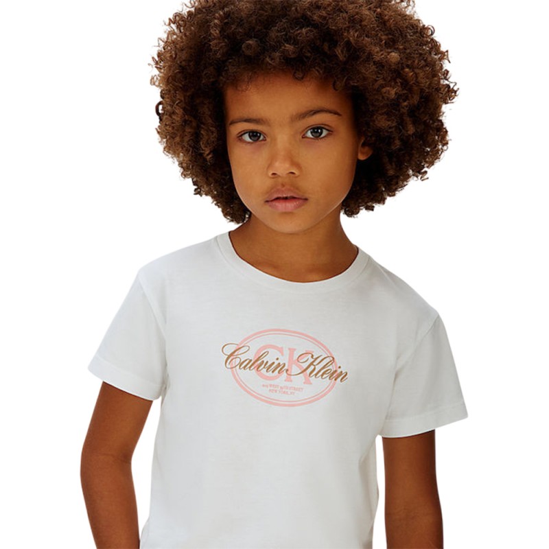 Calvin Klein SEASONAL MONOLOGO SS T-SHIRT (LVCKSJA20G YAF)