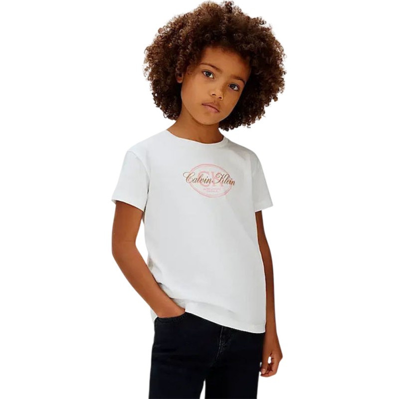 Calvin Klein SEASONAL MONOLOGO SS T-SHIRT (LVCKSJA20G YAF)
