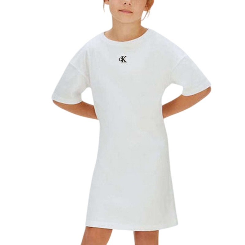 Calvin Klein CK MONOGRAM TEE DRESS (LVCKSJH05G YAF)