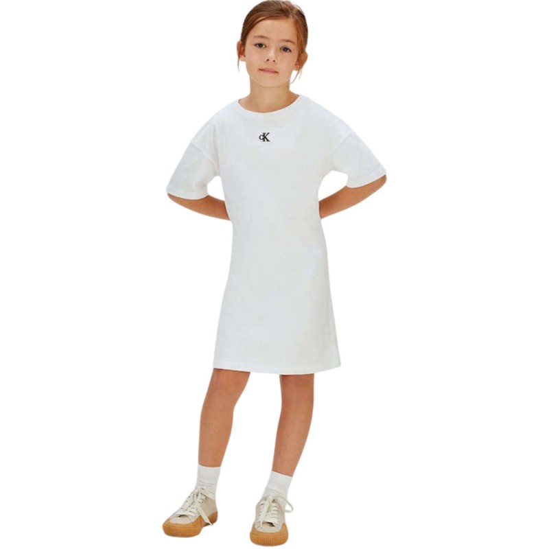 Calvin Klein CK MONOGRAM TEE DRESS (LVCKSJH05G YAF)