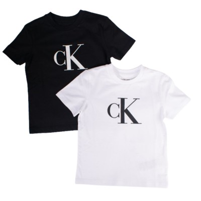 Calvin Klein 2PK CK LOGO SS T-SHIRT (LVCKSJI17B YAF)