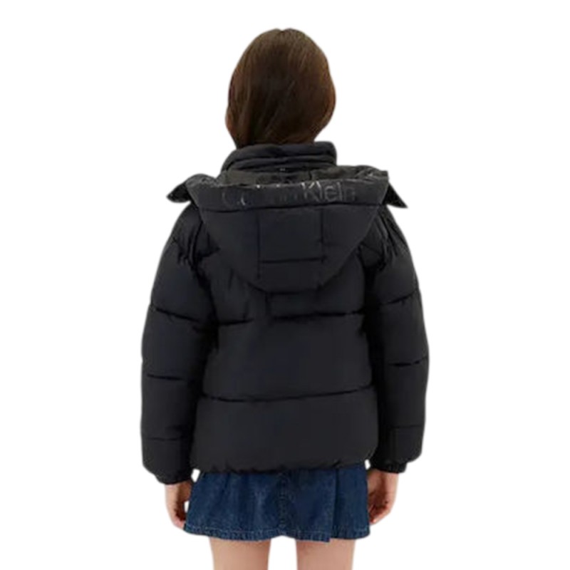 Calvin Klein MINIME CK SHORT HD PUFFER JACK (LVCKTJM02G BEH)