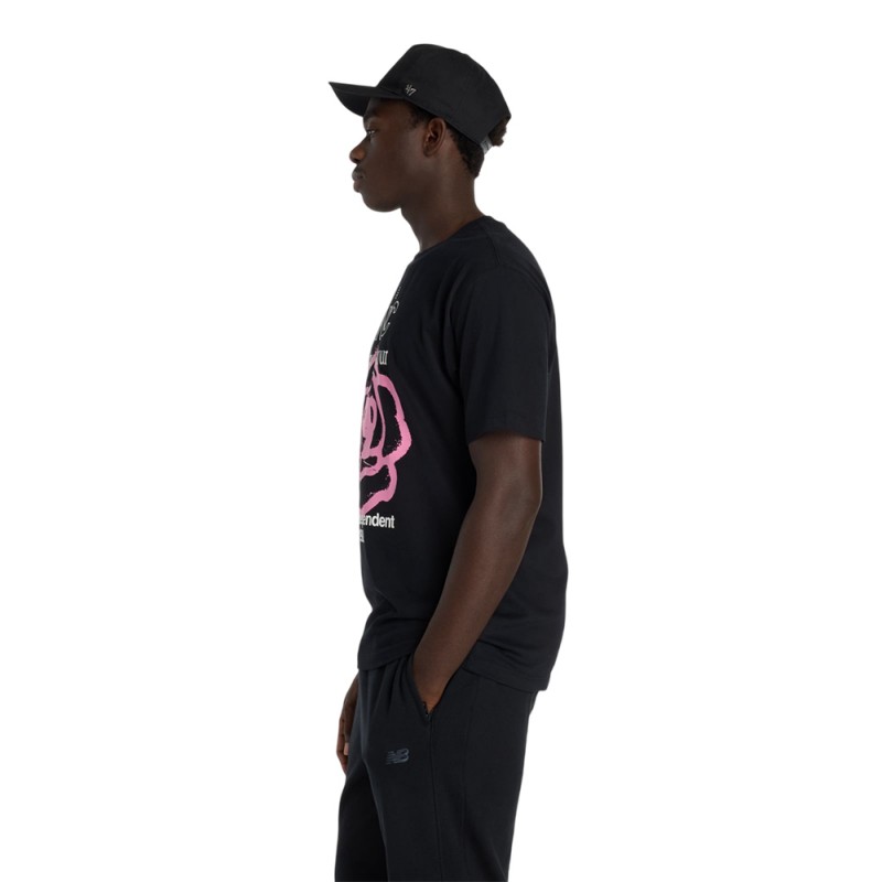 New Balance ΜΠΛΟΥΖΑ NYC CITY RUN T-SHIRT (MT61018I BLACK)