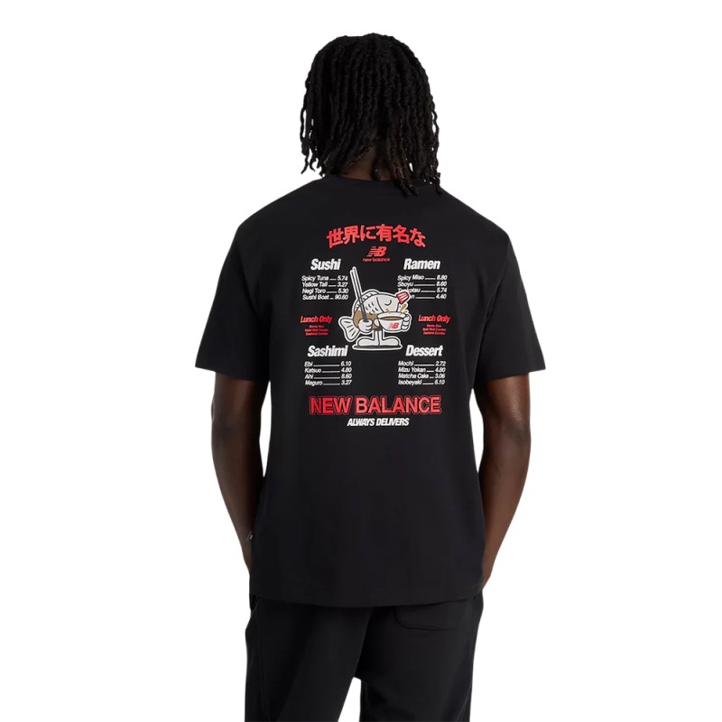 New Balance ΜΠΛΟΥΖΑ RAMEN T-SHIRT (MT61H51D BLACK)