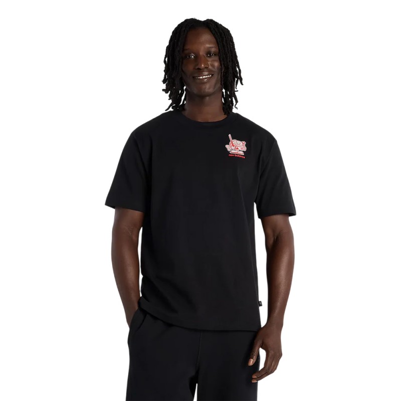 New Balance ΜΠΛΟΥΖΑ RAMEN T-SHIRT (MT61H51D BLACK)