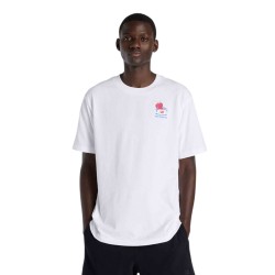 New Balance ΜΠΛΟΥΖΑ LOBSTER ROLL T-SHIRT (MT61Y1F6 WHITE)
