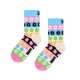 HAPPY SOCKS Kids Flower Stripe Sock (P000830)