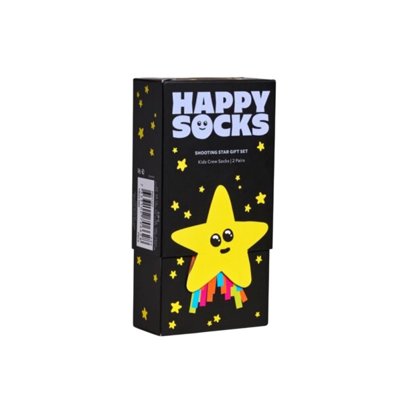 HAPPY SOCKS Kids 2-Pack Shooting Star Gift Set (P001727)