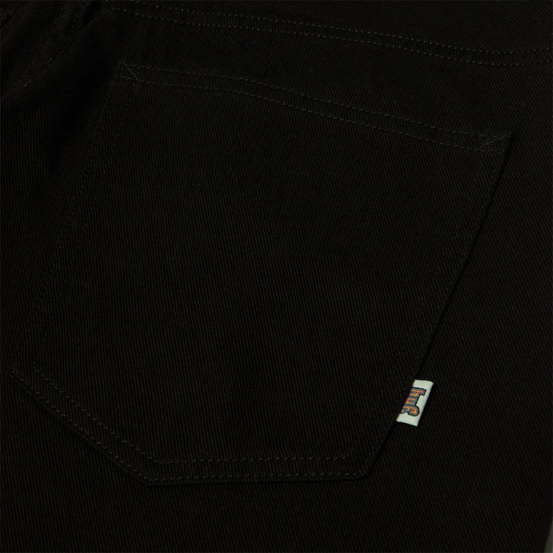 HUF CROMER PANT (PT00242 BKCOP)