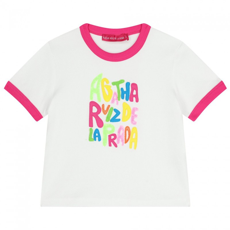 Agatha Ruiz de la Prada VIENA T-SHIRT ARP (PVTSH.0472 WHITE)