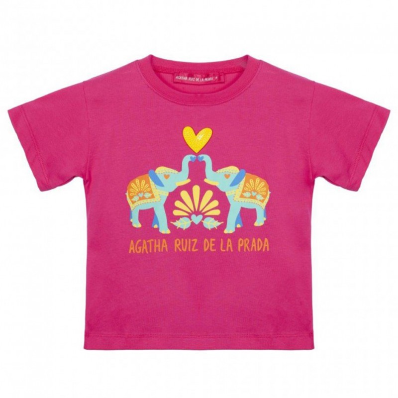 Agatha Ruiz de la Prada GOA T-SHIRT ARP (PVTSH.0473 FUCSHIA)