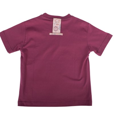 PCP KIDDO T-SHIRT ONE COLOR ΠΑΙΔΙΚΟ ΜΠΛΟΥΖΑΚΙ (S090000 Plum)