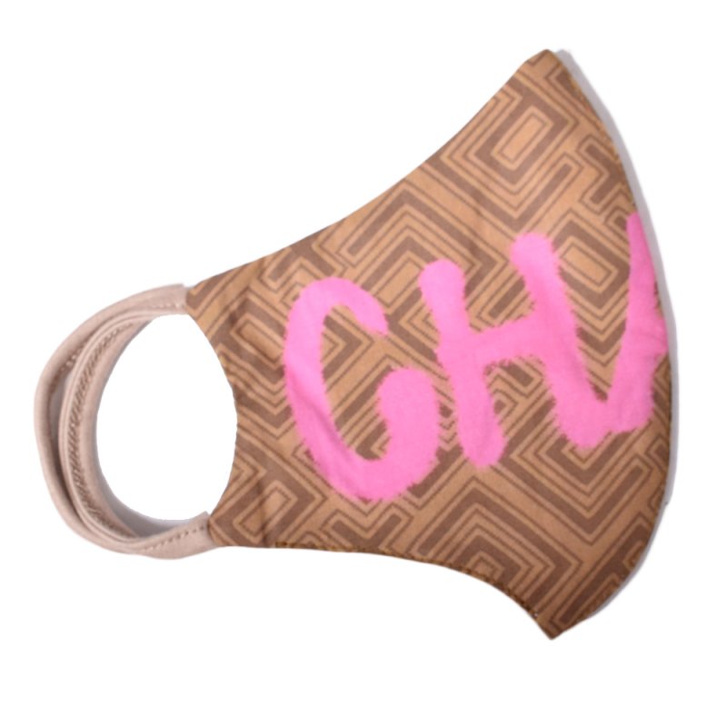 Peace and Chaos MOTIF FACE MASK (S20022 TYPOS)
