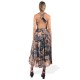 Peace and Chaos TUNDRA TWIST - ME LONG DRESS - Recycled Mouseline (S24951 TYPOS)