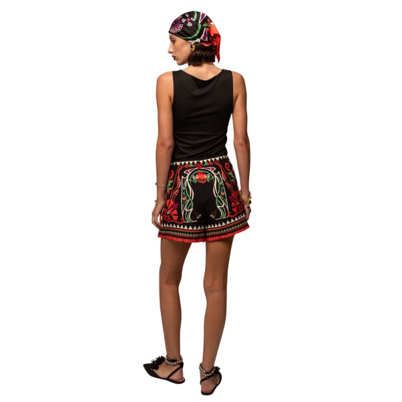 Peace and Chaos IRIS TOP (S25215 BLACK)