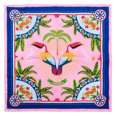 Peace and Chaos PINK-LEMONADE SCARF (S26003I TYPOS)