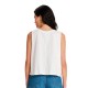 Peace and Chaos SEASHELL TANK TOP - Cotton (S26212B WHITE)